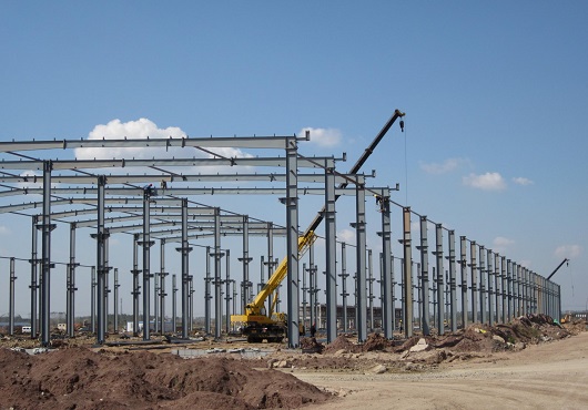 鋼結構廠房等工程引導綠色工業建筑潮流